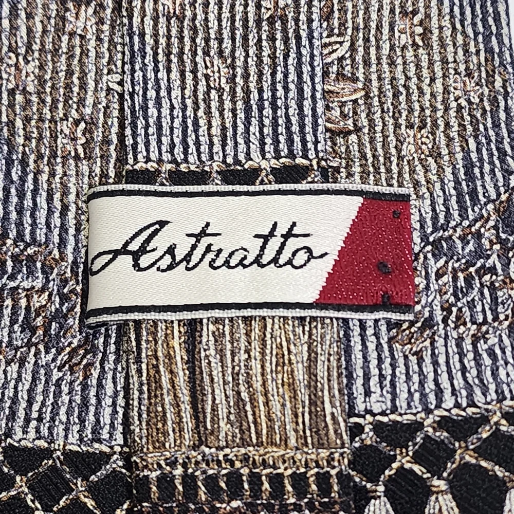 ASTRATTO Multicolor Italian Silk MADE‎ IN USA